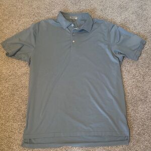 Peter Millar Steel Blue Polo Shirt